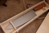 Шеф нож серии "Classic" AUS-8. Рукоять дерево дуб.